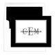 Colorful Border Monogram Folded Note Cards Image 12 of 14